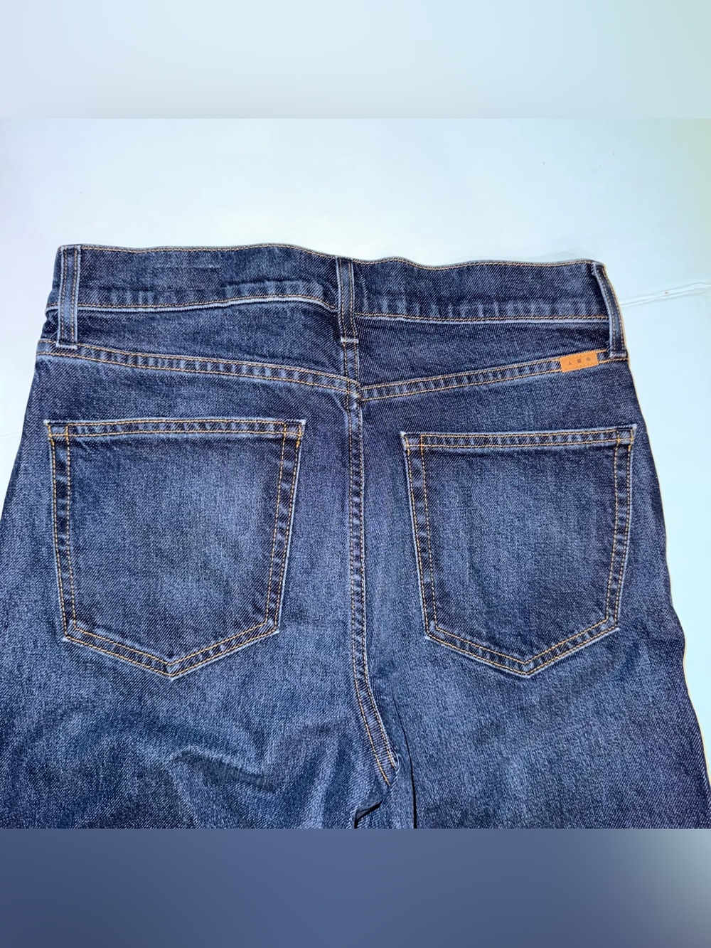 AYR Women’s Dark Indigo Straight-Leg Jeans - Picture 2 of 5